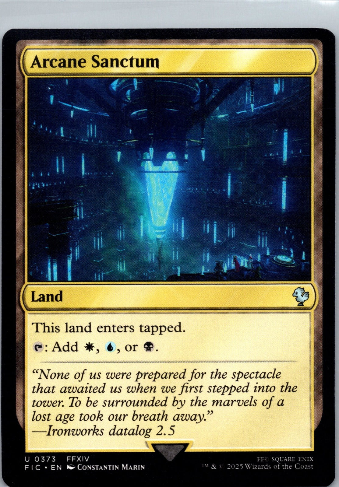 Arcane Sanctum U Commander: FINAL FANTASY 373 NM