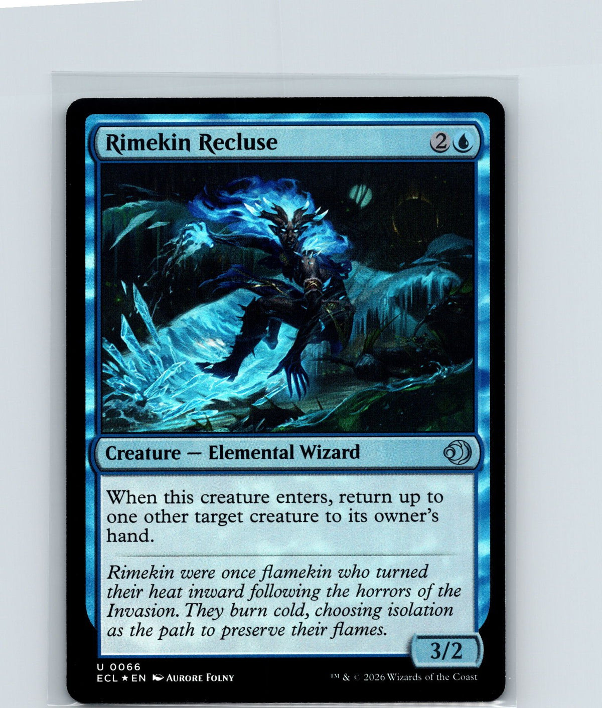 Rimekin Recluse Foil U Lorwyn Eclipsed 66 NM