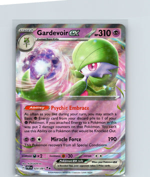 Gardevoir ex Holo Double Rare SV: Paldean Fates 029/091 NM
