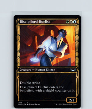 Disciplined Duelist (Showcase) U Streets of New Capenna 304 NM