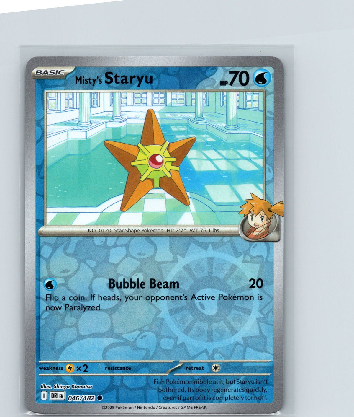 Misty's Staryu Common SV10: Destined Rivals 046/182 NM