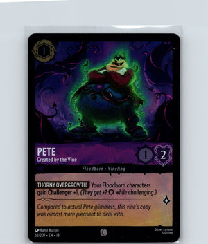 Pete - Created by the Vine Common Attack of the Vine! 52/207 NM