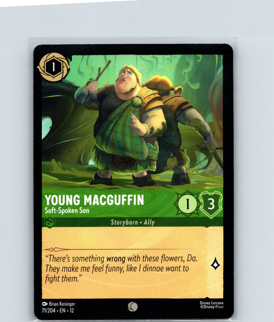 Young MacGuffin - Soft-Spoken Son Common Wilds Unknown 71/204 NM