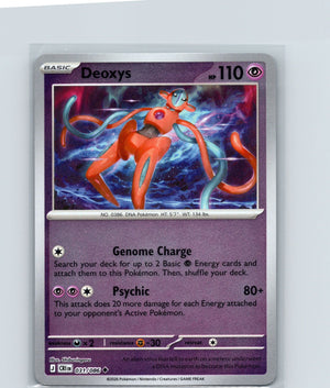 Deoxys Reverse Holo Uncommon ME04: Chaos Rising 031/086 NM