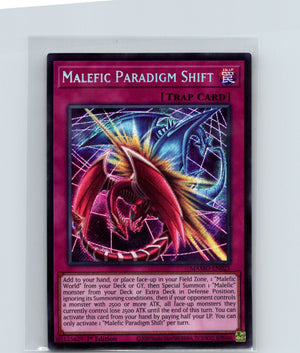 Malefic Paradigm Shift 1st Edition Ultra Rare Magnificent Monsters MAMO-EN025 NM