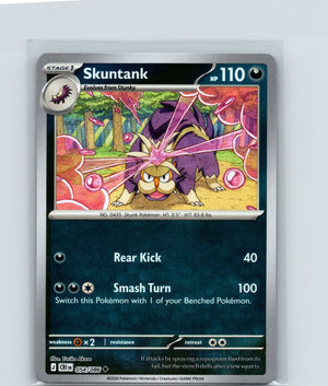 Skuntank Reverse Holo Uncommon ME04: Chaos Rising 054/086 NM