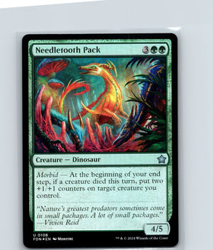 Needletooth Pack Foil U Foundations 108 NM