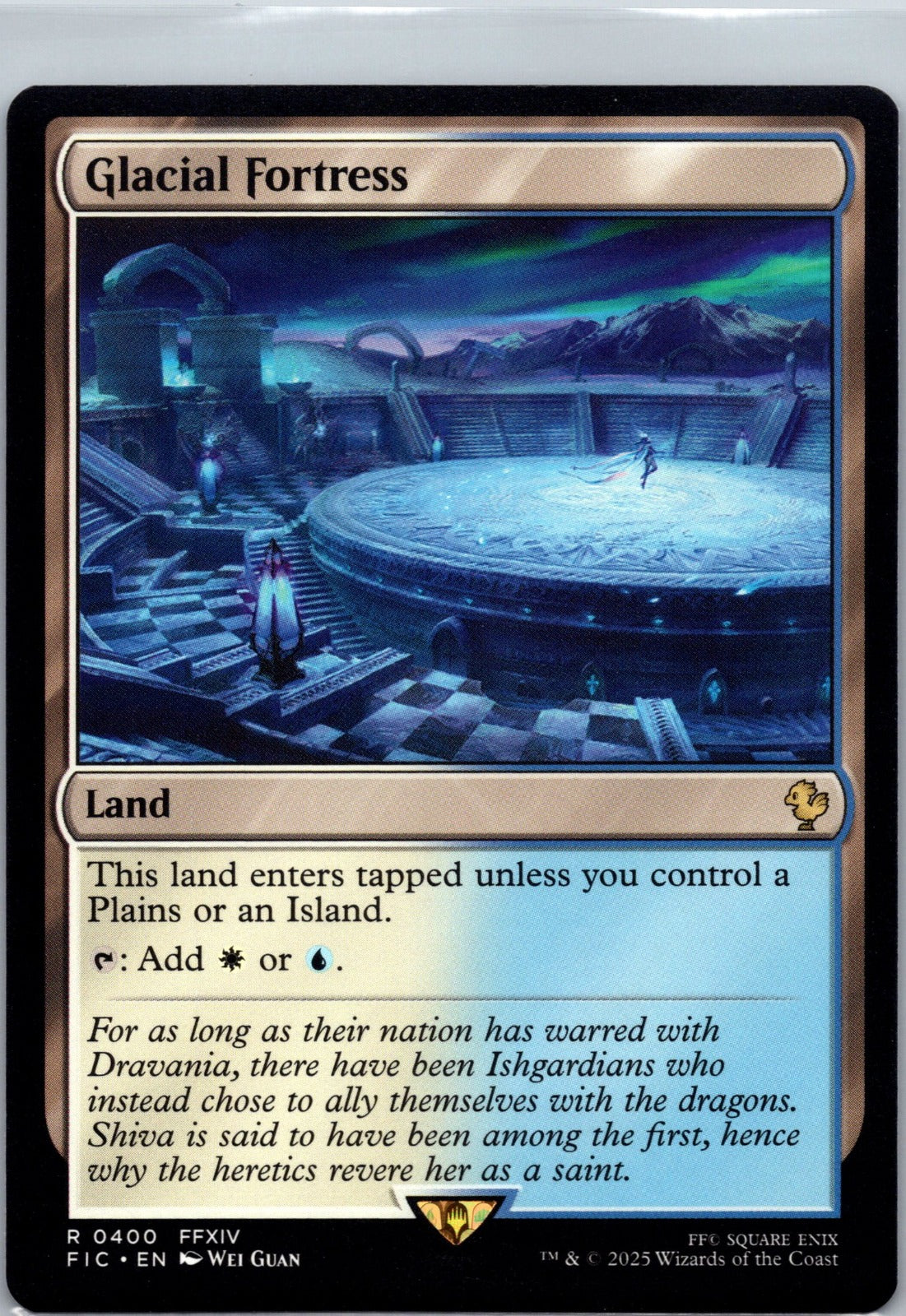 Glacial Fortress R Commander: FINAL FANTASY 400 NM