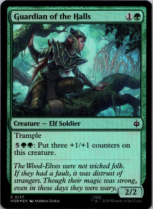 Guardian of the Halls Foil C The Hobbit 127 NM