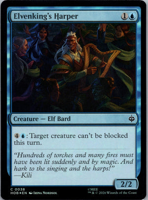 Elvenking's Harper Foil C The Hobbit 38 NM