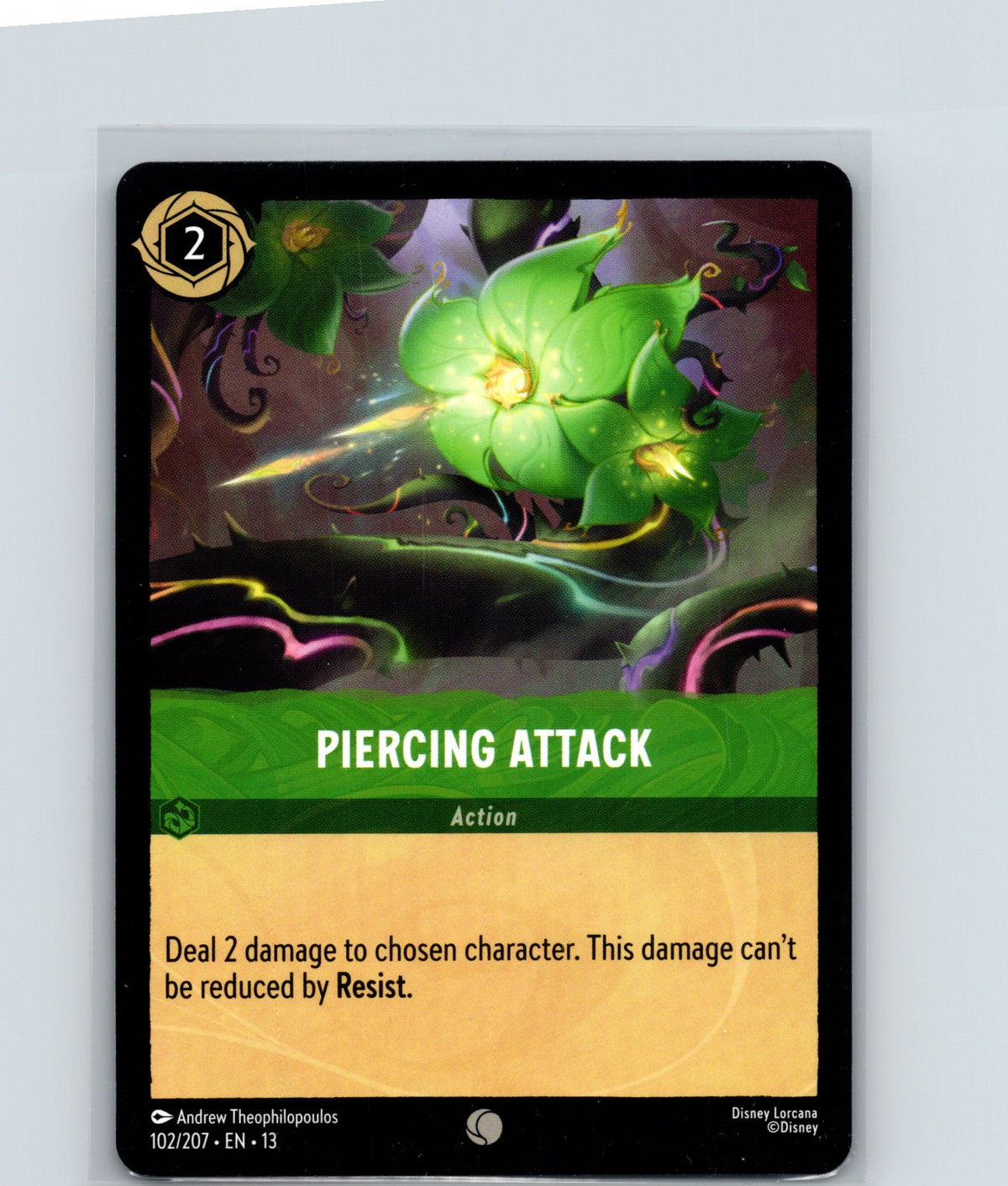 Piercing Attack Common Attack of the Vine! 102/207 NM