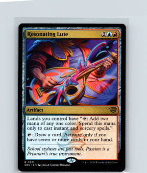 Resonating Lute R Secrets of Strixhaven 221 NM