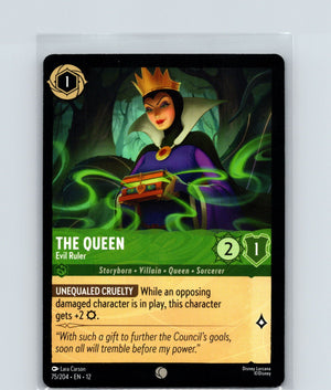 The Queen - Evil Ruler Common Wilds Unknown 75/204 NM