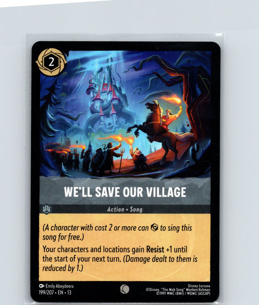 We'll Save Our Village Common Attack of the Vine! 199/207 NM