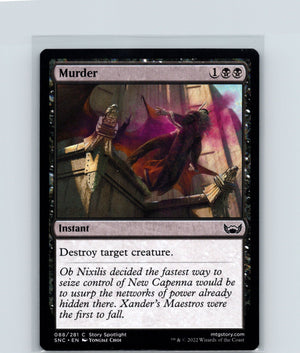 Murder C Streets of New Capenna 88 NM