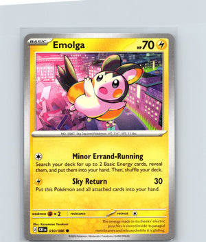 Emolga Common ME04: Chaos Rising 030/086 NM