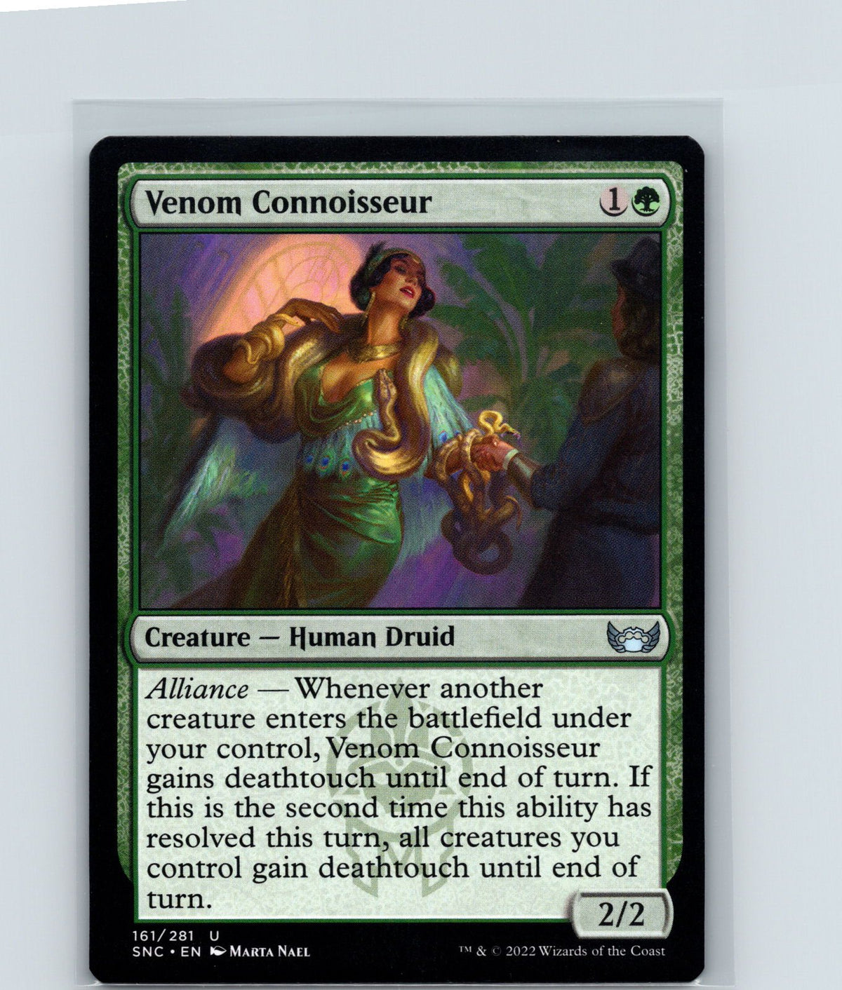 Venom Connoisseur U Streets of New Capenna 161 NM