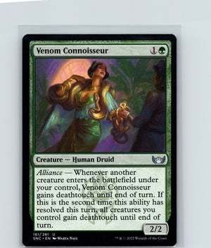 Venom Connoisseur U Streets of New Capenna 161 NM