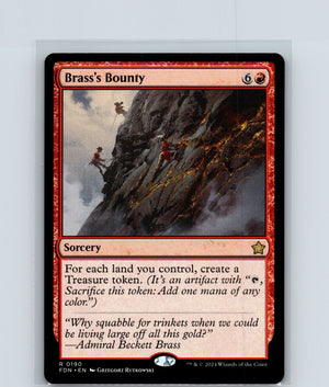 Brass's Bounty R Foundations 190 NM