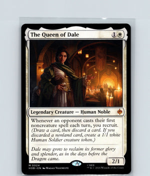 The Queen of Dale M The Hobbit 24 NM