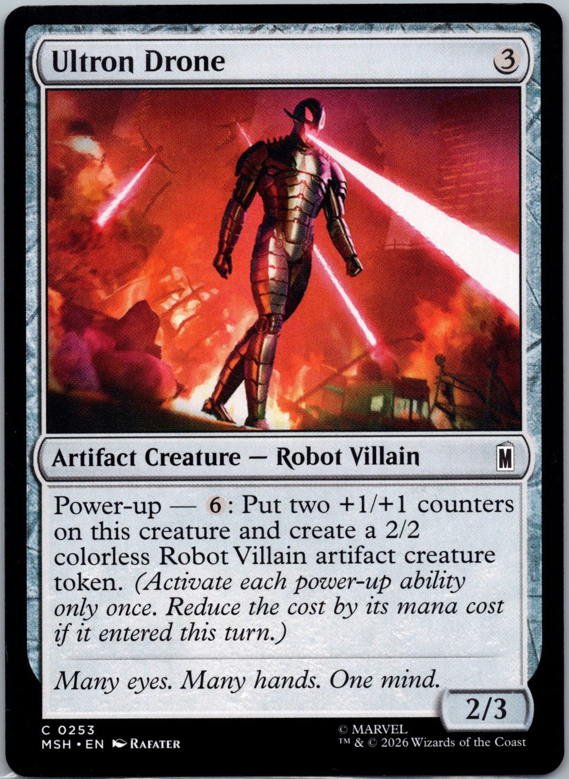 Ultron Drone C Marvel Super Heroes 253 NM