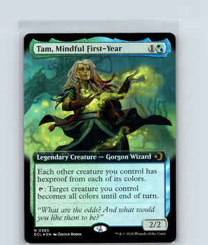 Tam, Mindful First-Year (Extended Art) Foil R Lorwyn Eclipsed 380 NM