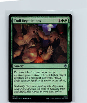 Troll Negotiations Foil U The Hobbit 138 NM