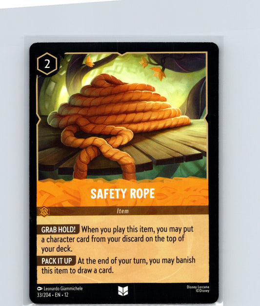 Safety Rope Uncommon Wilds Unknown 33/204 NM