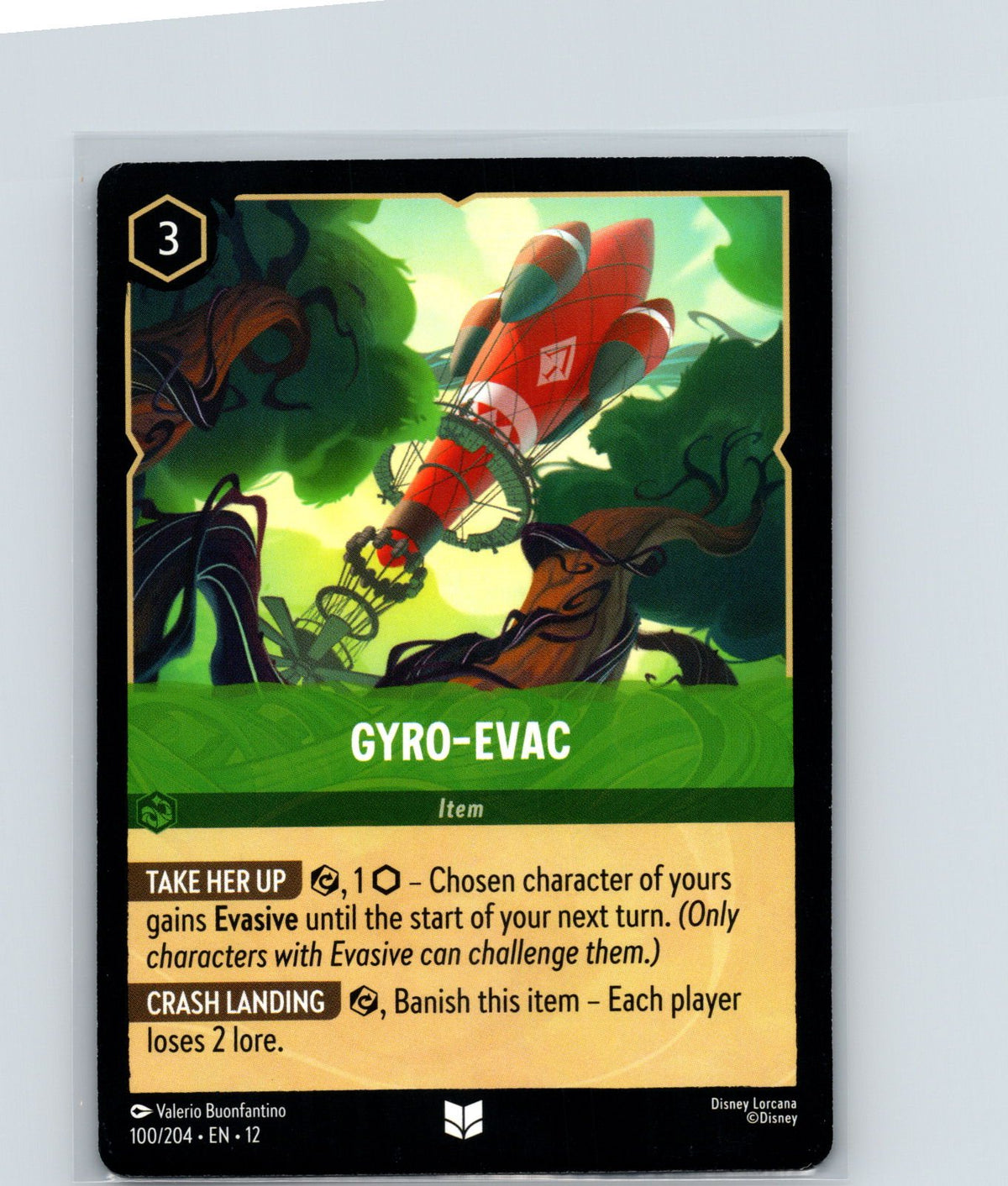 Gyro-Evac Uncommon Wilds Unknown 100/204 NM