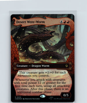 Desert Were-Worm (Showcase) Foil R The Hobbit 225 NM