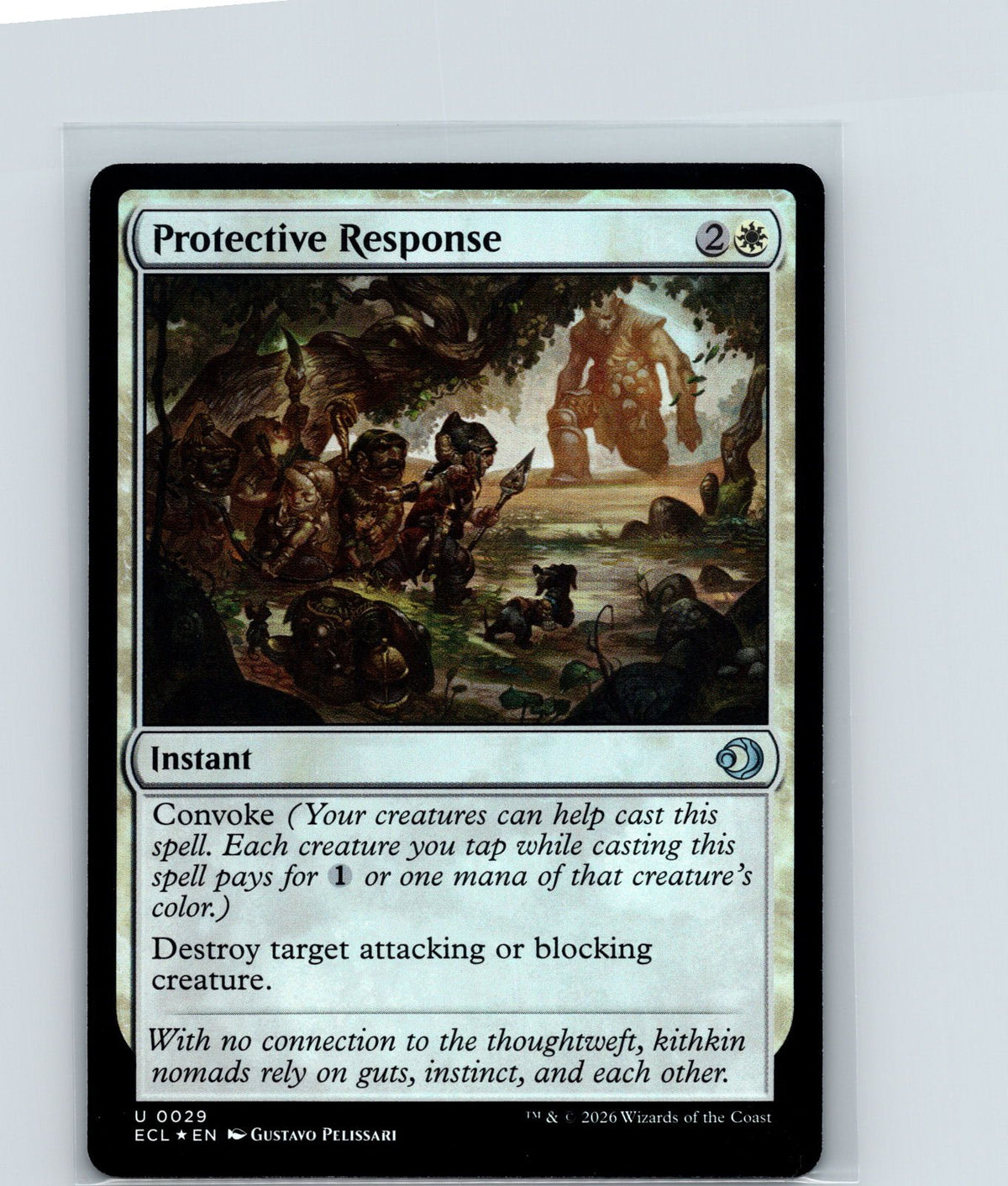 Protective Response Foil U Lorwyn Eclipsed 29 NM
