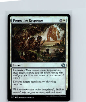 Protective Response Foil U Lorwyn Eclipsed 29 NM