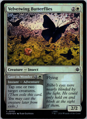 Velvetwing Butterflies Foil C The Hobbit 30 NM
