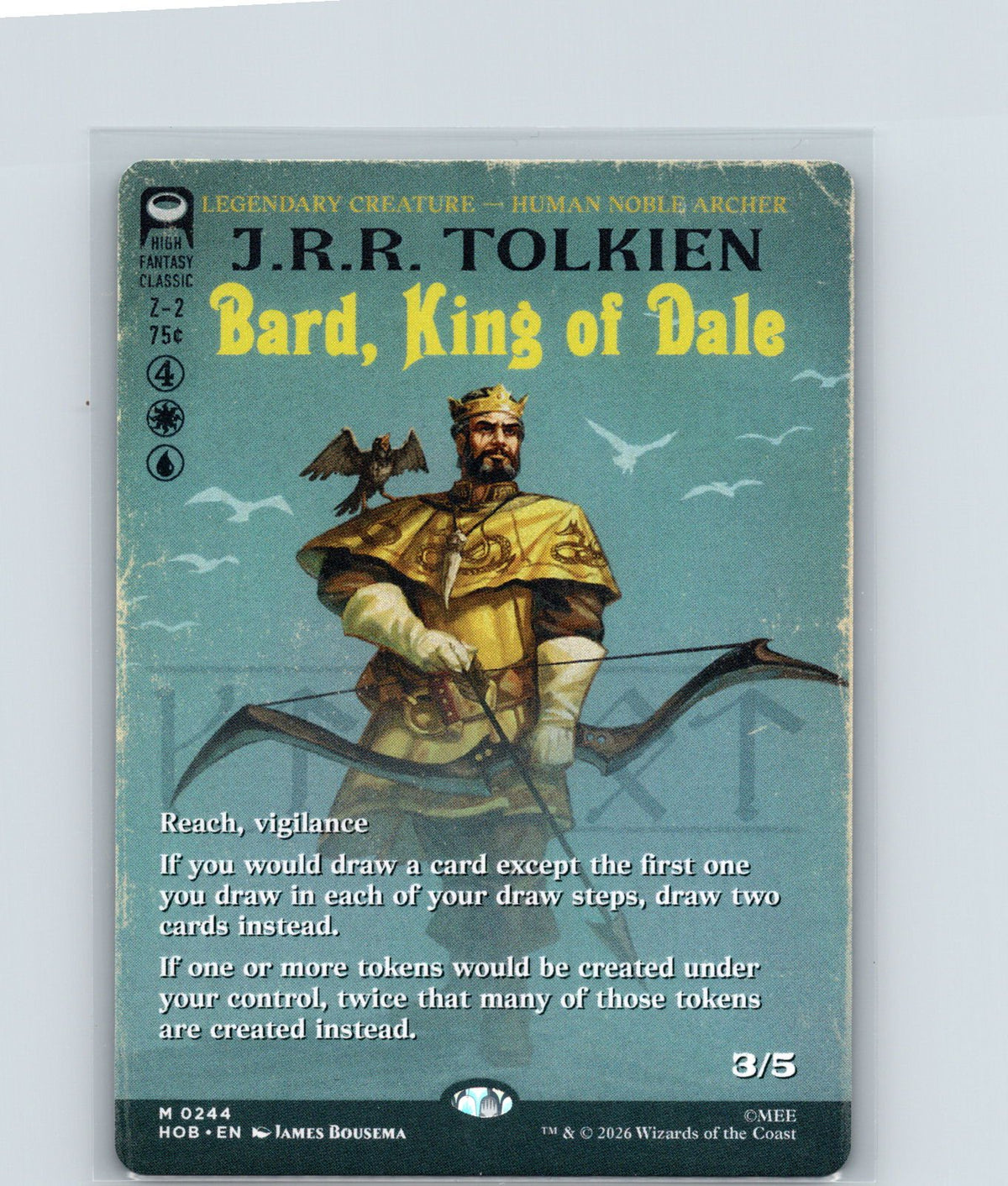 Bard, King of Dale (Borderless) M The Hobbit 244 NM