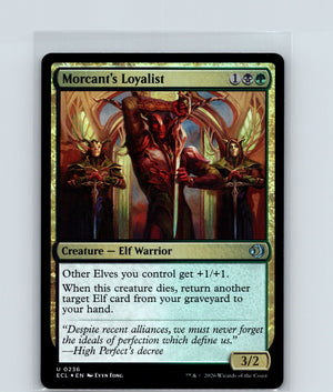 Morcant's Loyalist Foil U Lorwyn Eclipsed 236 NM