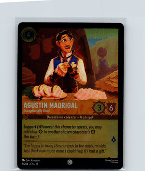 Agustin Madrigal - Exceptionally Kind Common Wilds Unknown 6/204 NM