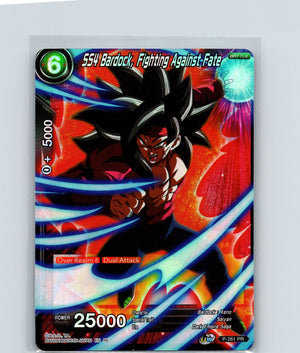 SS4 Bardock, Fighting Against Fate Foil Rare Mythic Booster P-261 NM