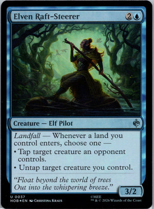 Elven Raft-Steerer Foil U The Hobbit 37 NM