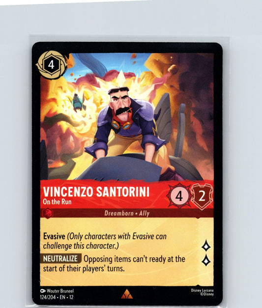 Vincenzo Santorini - On the Run Rare Wilds Unknown 124/204 NM