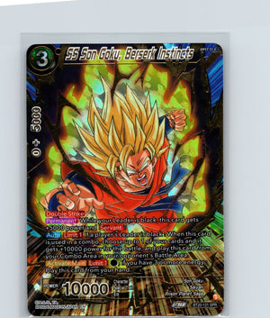 SS Son Goku, Berserk Instincts SPR Foil Special Rare Power Absorbed BT20-121 NM