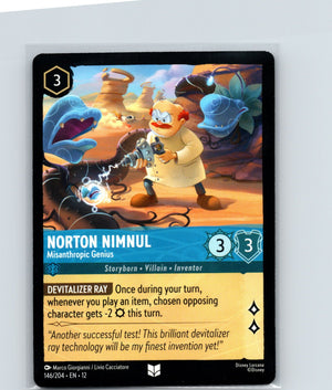 Norton Nimnul - Misanthropic Genius Uncommon Wilds Unknown 146/204 NM