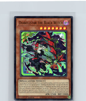 Diabellstar the Black Witch 1st Edition Ultra Rare MAMO-EN032 NM