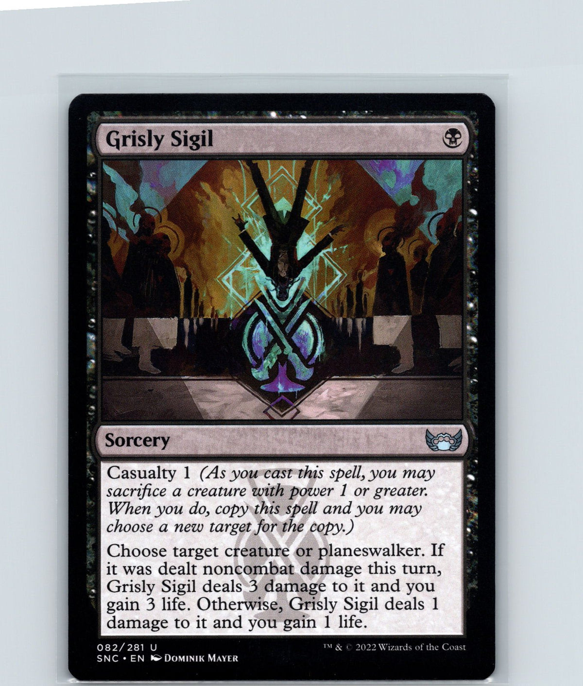 Grisly Sigil U Streets of New Capenna 82 NM