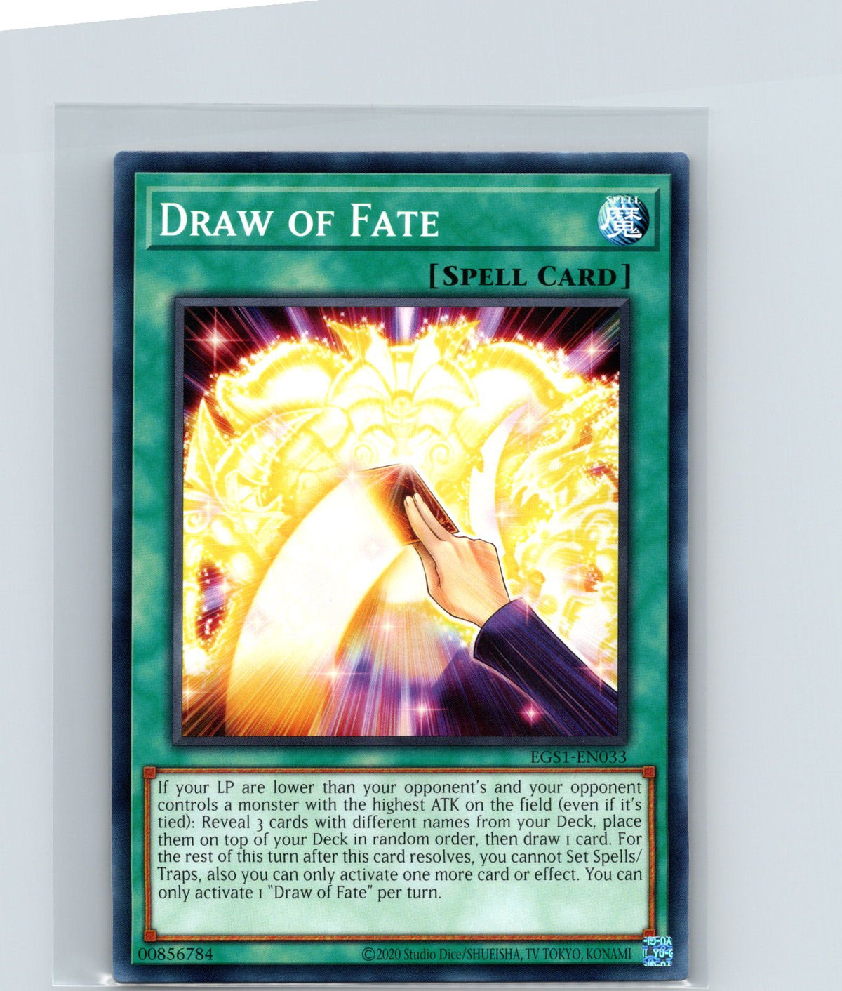 Draw of Fate Unlimited Common EGS1-EN033 NM