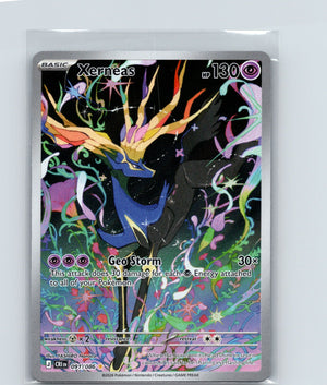 Xerneas Holo Illustration Rare ME04: Chaos Rising 091/086 NM