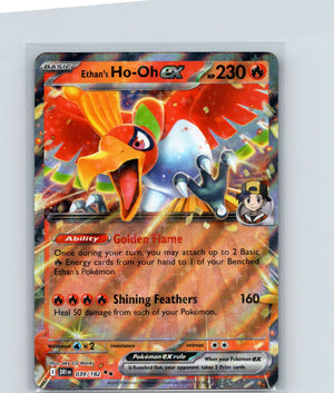 Ethan's Ho-Oh ex Holo Double Rare SV10: Destined Rivals 039/182 NM