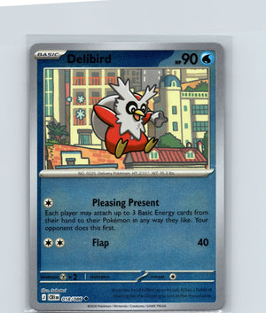 Delibird Reverse Holo Uncommon ME04: Chaos Rising 018/086 NM