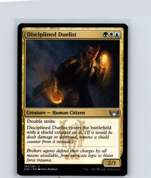 Disciplined Duelist U Streets of New Capenna 182 NM