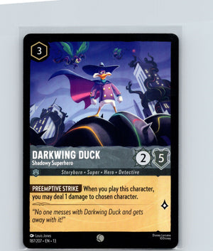 Darkwing Duck - Shadowy Superhero Common Attack of the Vine! 187/207 NM