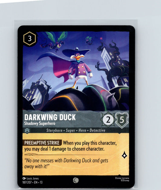 Darkwing Duck - Shadowy Superhero Common Attack of the Vine! 187/207 NM